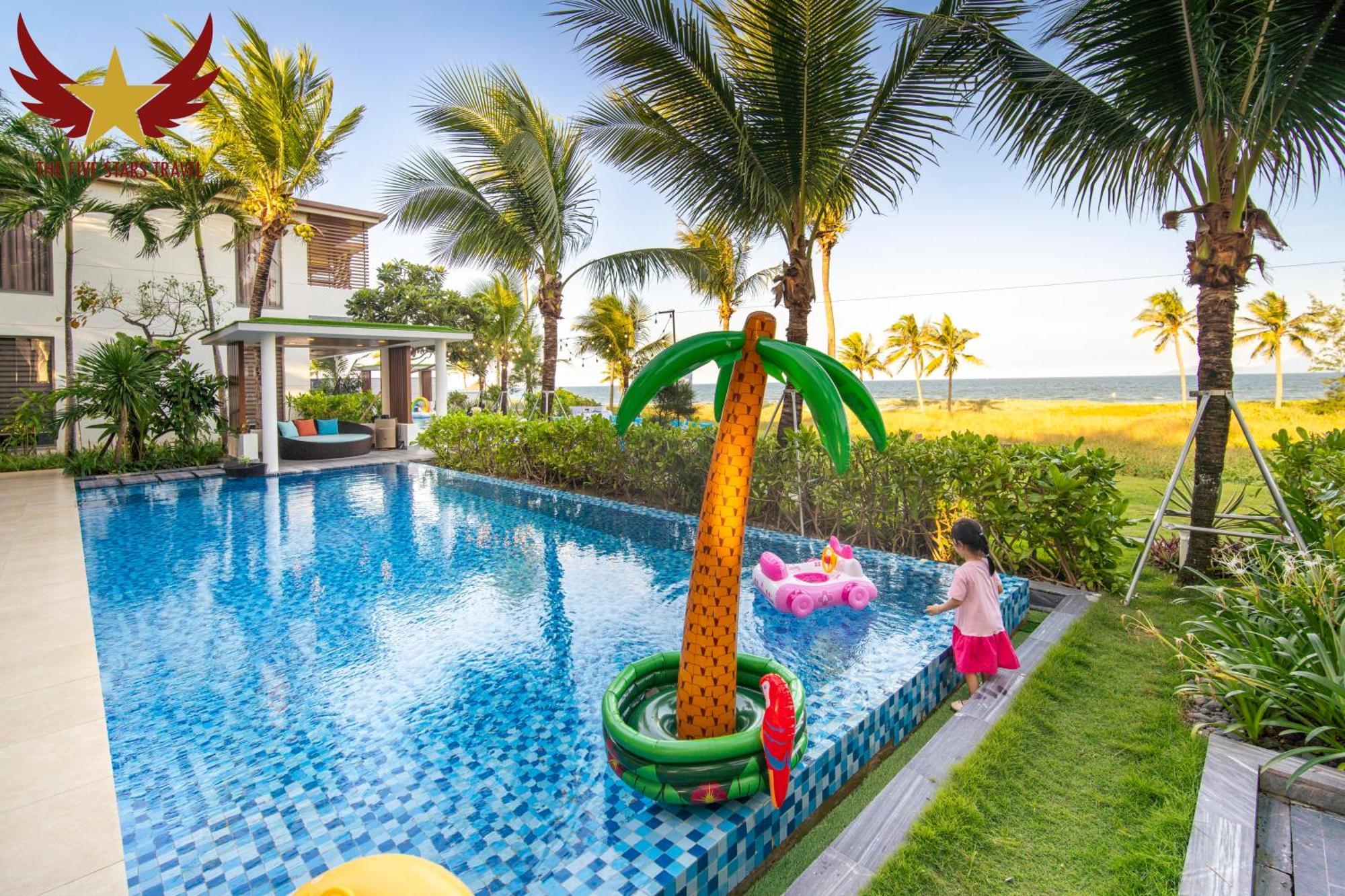 The Five Villas 8 Bedrooms Beachfront - K3 Đà Nẵng Exterior foto