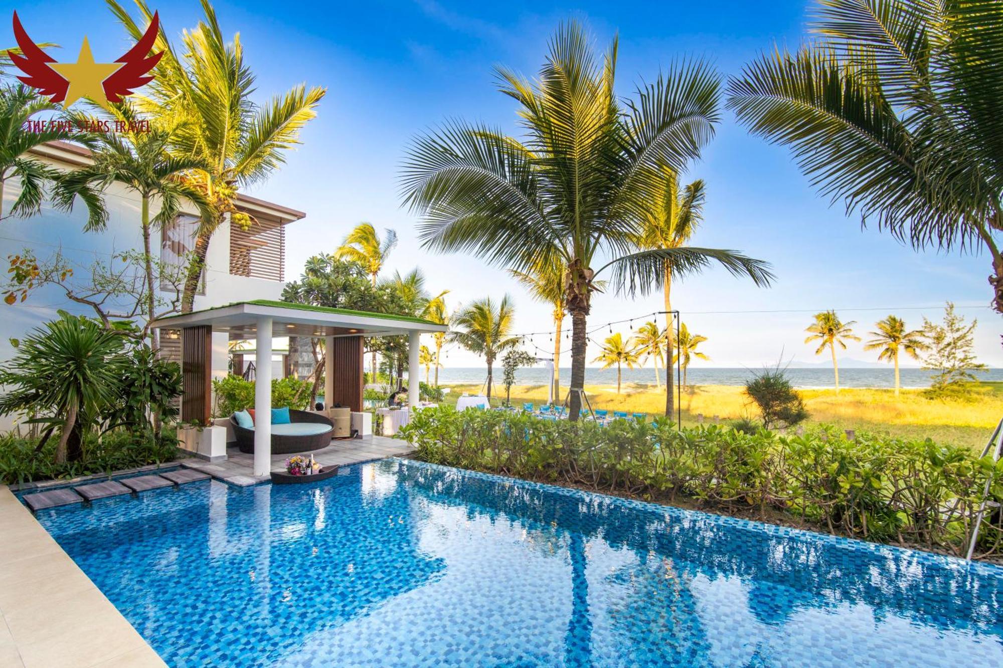 The Five Villas 8 Bedrooms Beachfront - K3 Đà Nẵng Exterior foto