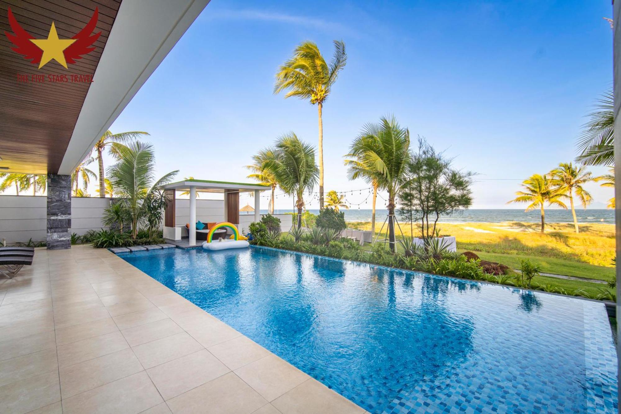 The Five Villas 8 Bedrooms Beachfront - K3 Đà Nẵng Exterior foto
