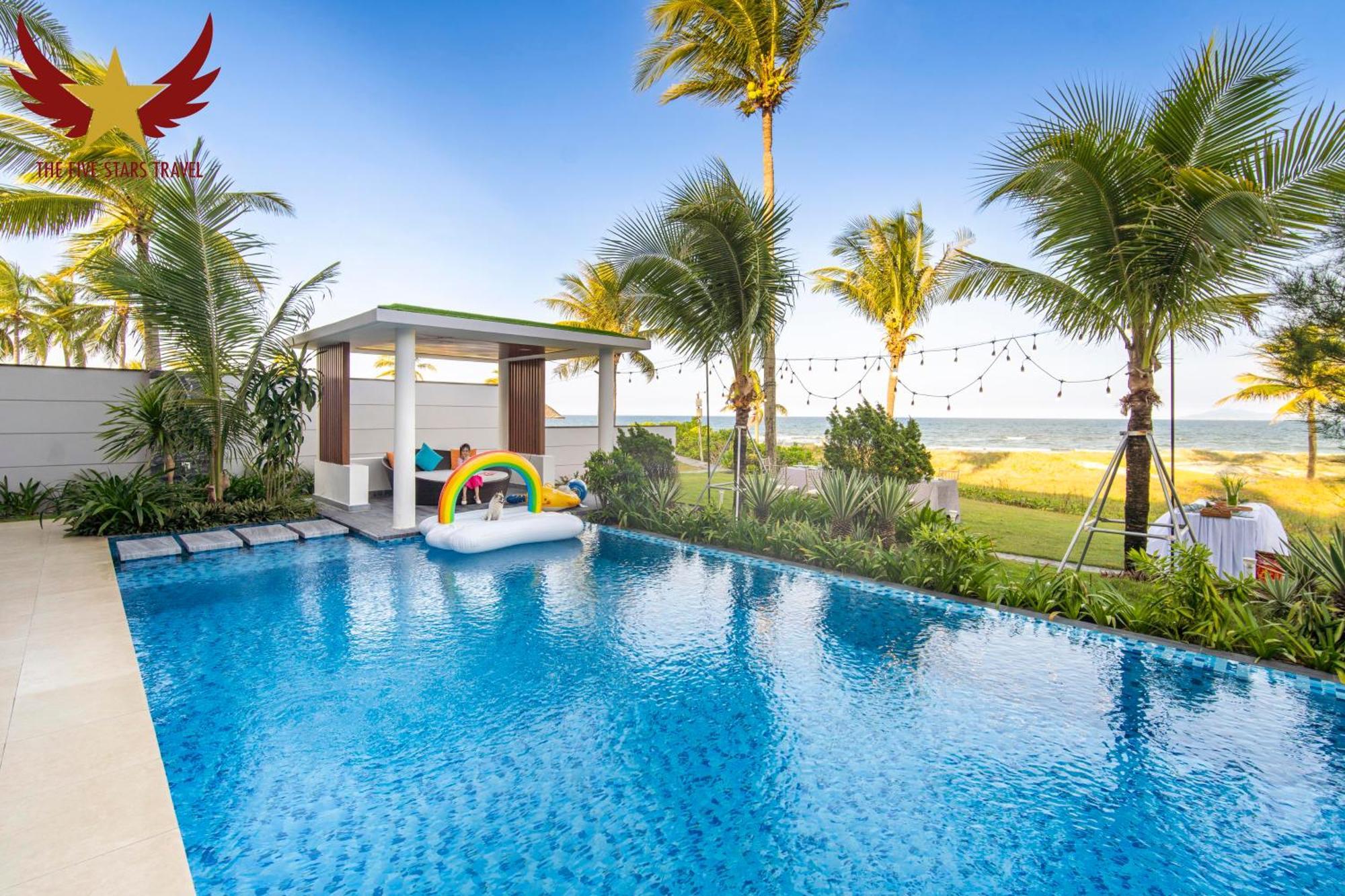 The Five Villas 8 Bedrooms Beachfront - K3 Đà Nẵng Exterior foto