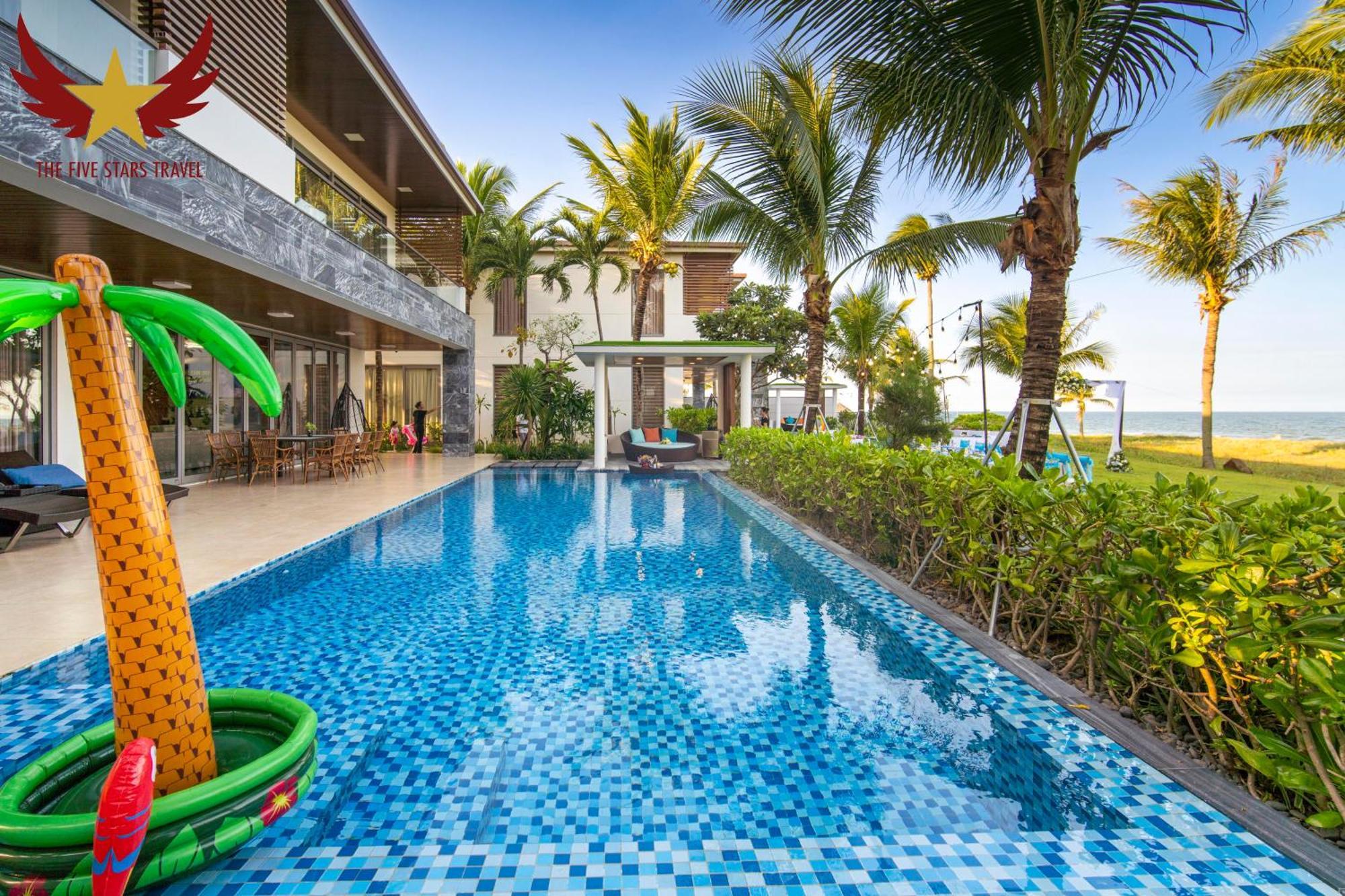 The Five Villas 8 Bedrooms Beachfront - K3 Đà Nẵng Exterior foto