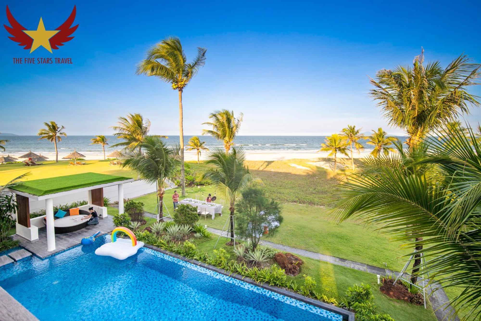 The Five Villas 8 Bedrooms Beachfront - K3 Đà Nẵng Exterior foto
