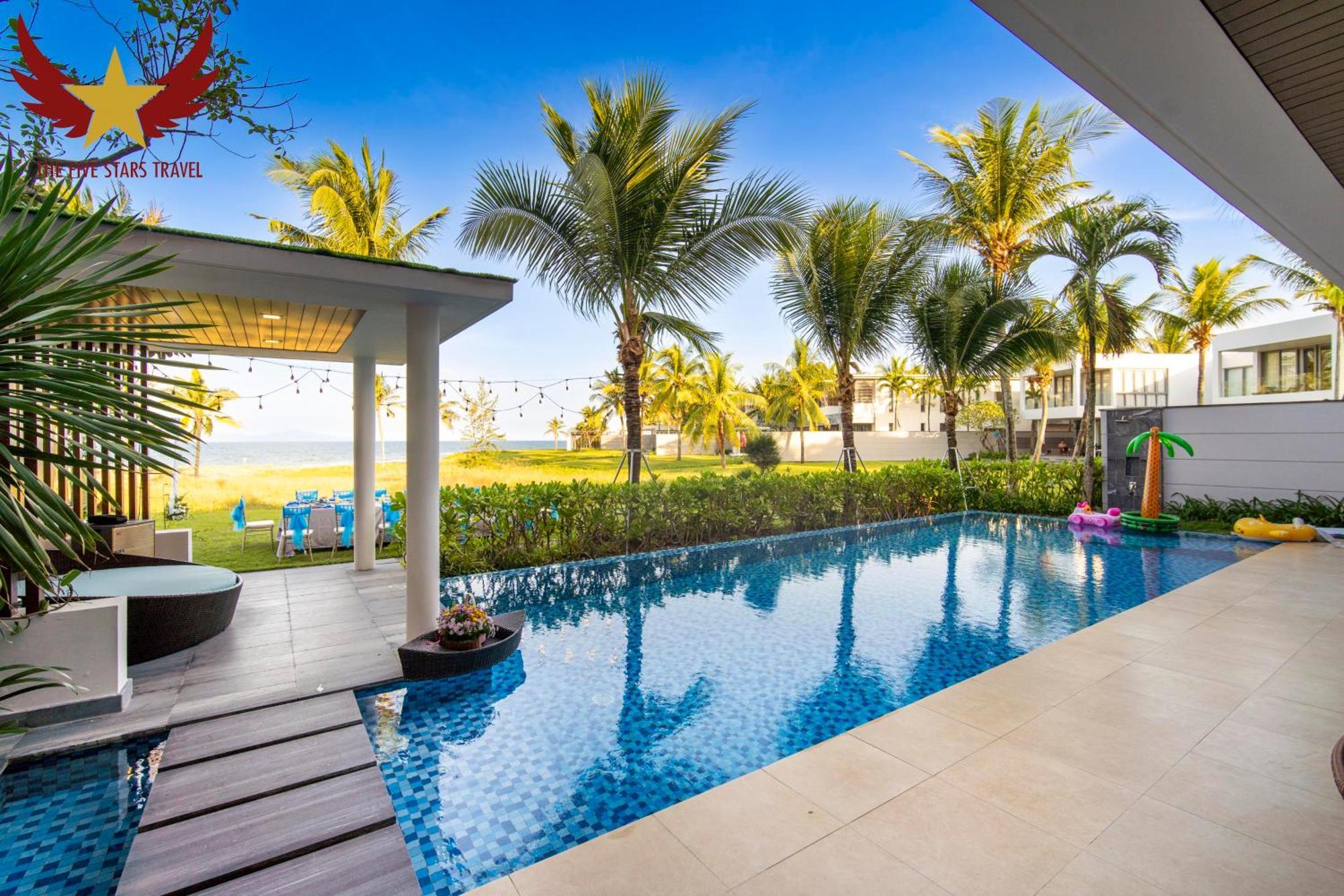 The Five Villas 8 Bedrooms Beachfront - K3 Đà Nẵng Exterior foto