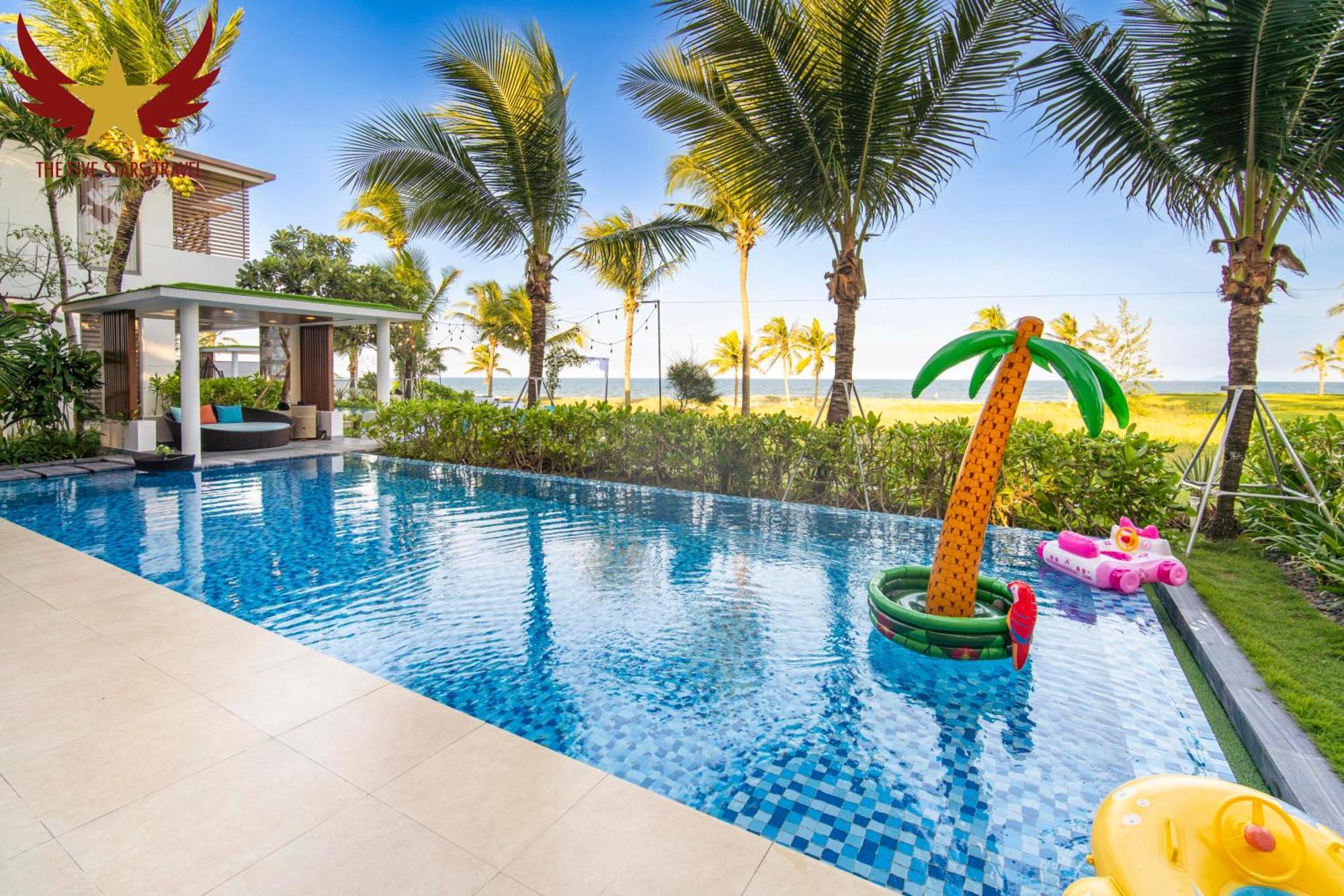 The Five Villas 8 Bedrooms Beachfront - K3 Đà Nẵng Exterior foto