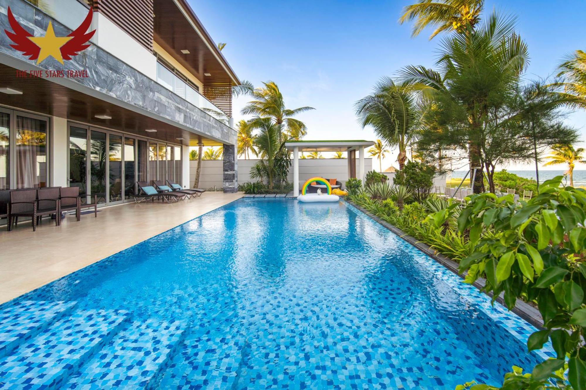 The Five Villas 8 Bedrooms Beachfront - K3 Đà Nẵng Exterior foto