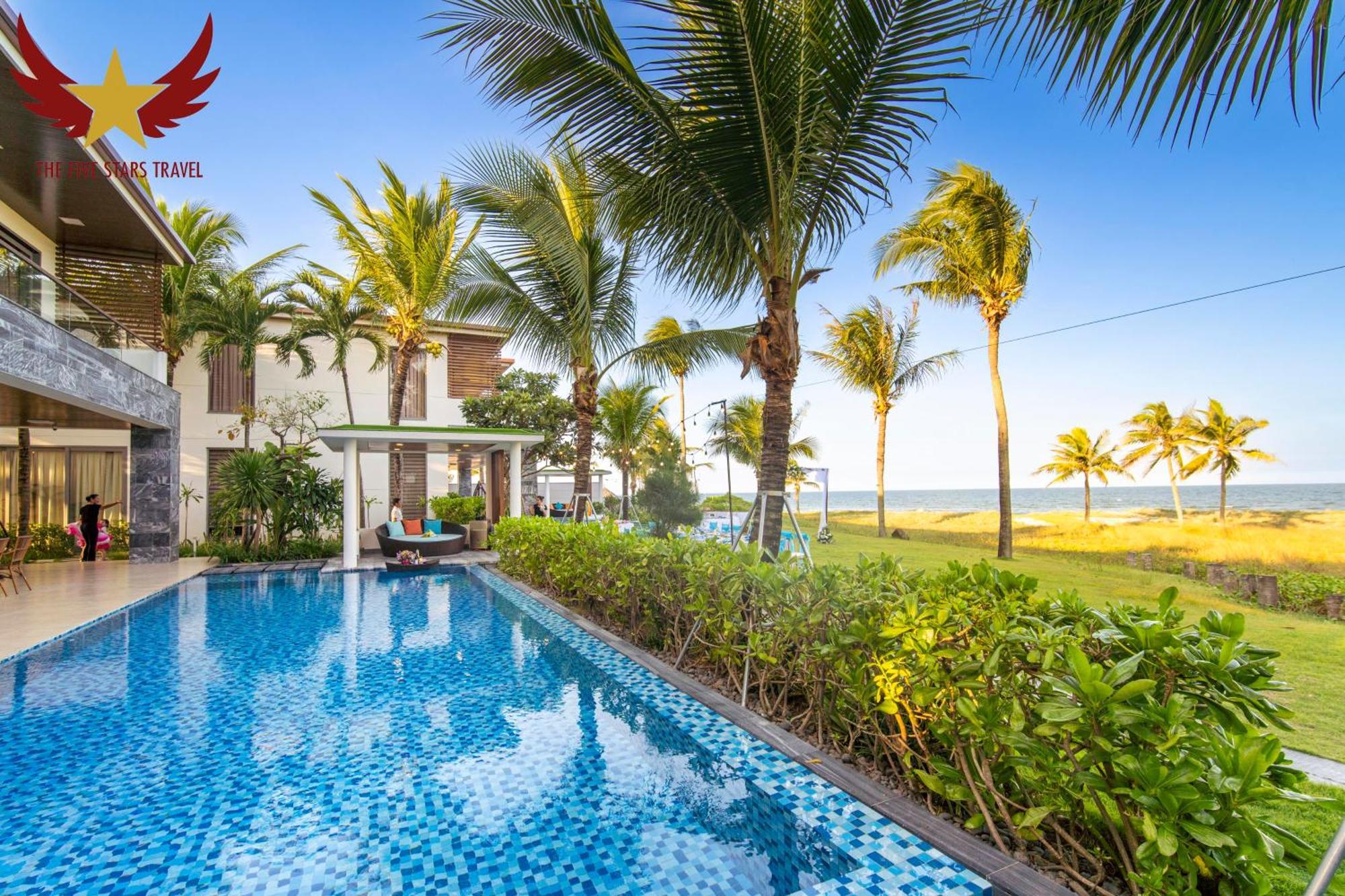 The Five Villas 8 Bedrooms Beachfront - K3 Đà Nẵng Exterior foto